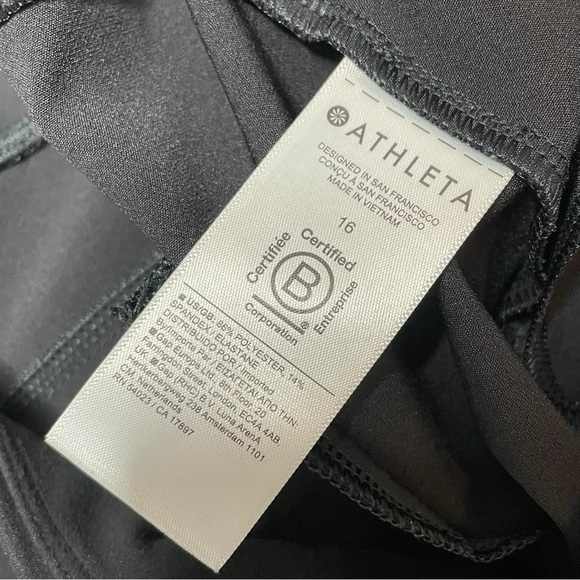 Athleta Endless High Rise Pant Black Size 16 - Picture 9 of 10